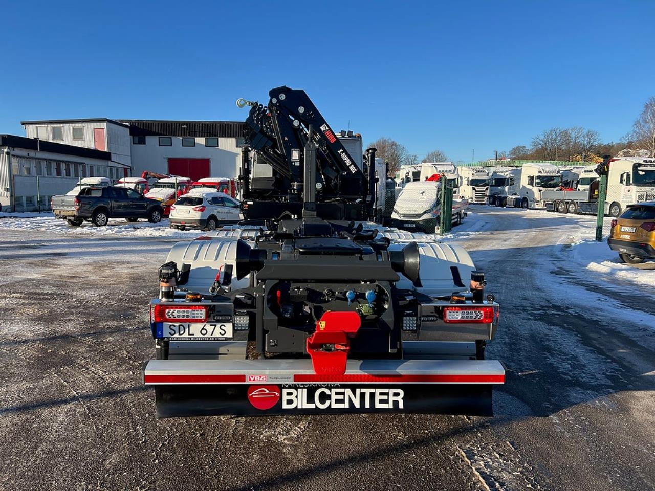 Volvo FM13 500 8x4*4 Tridem Kranv&auml;xlare Hiab 302 2023 - Kran