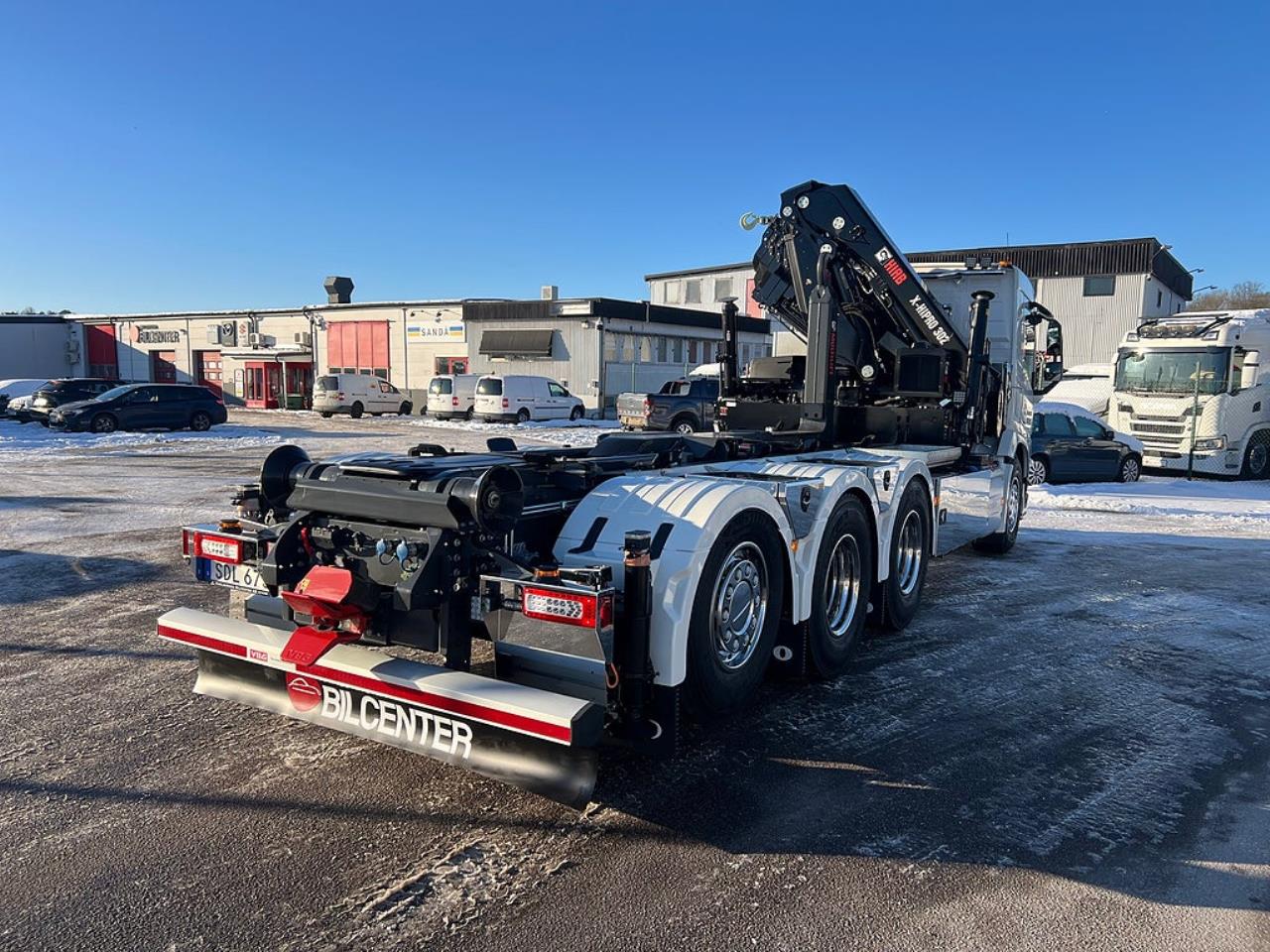 Volvo FM13 500 8x4*4 Tridem Kranv&auml;xlare Hiab 302 2023 - Kran