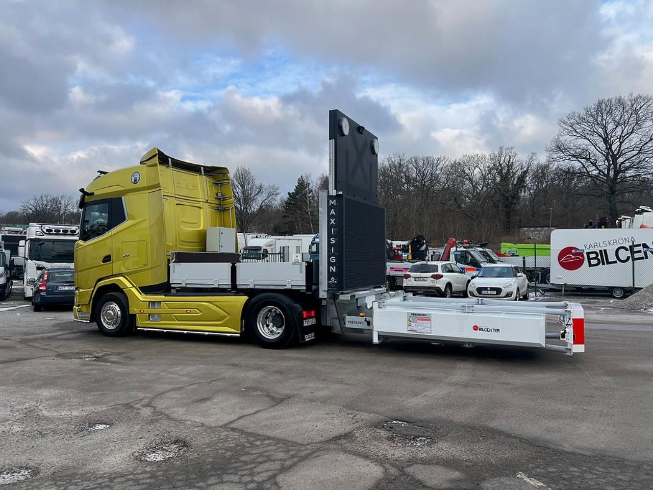 DAF XG+ 480 4x2 TMA Bil MaxiSign Online & Verdegro 2022 - &Ouml;vrigt