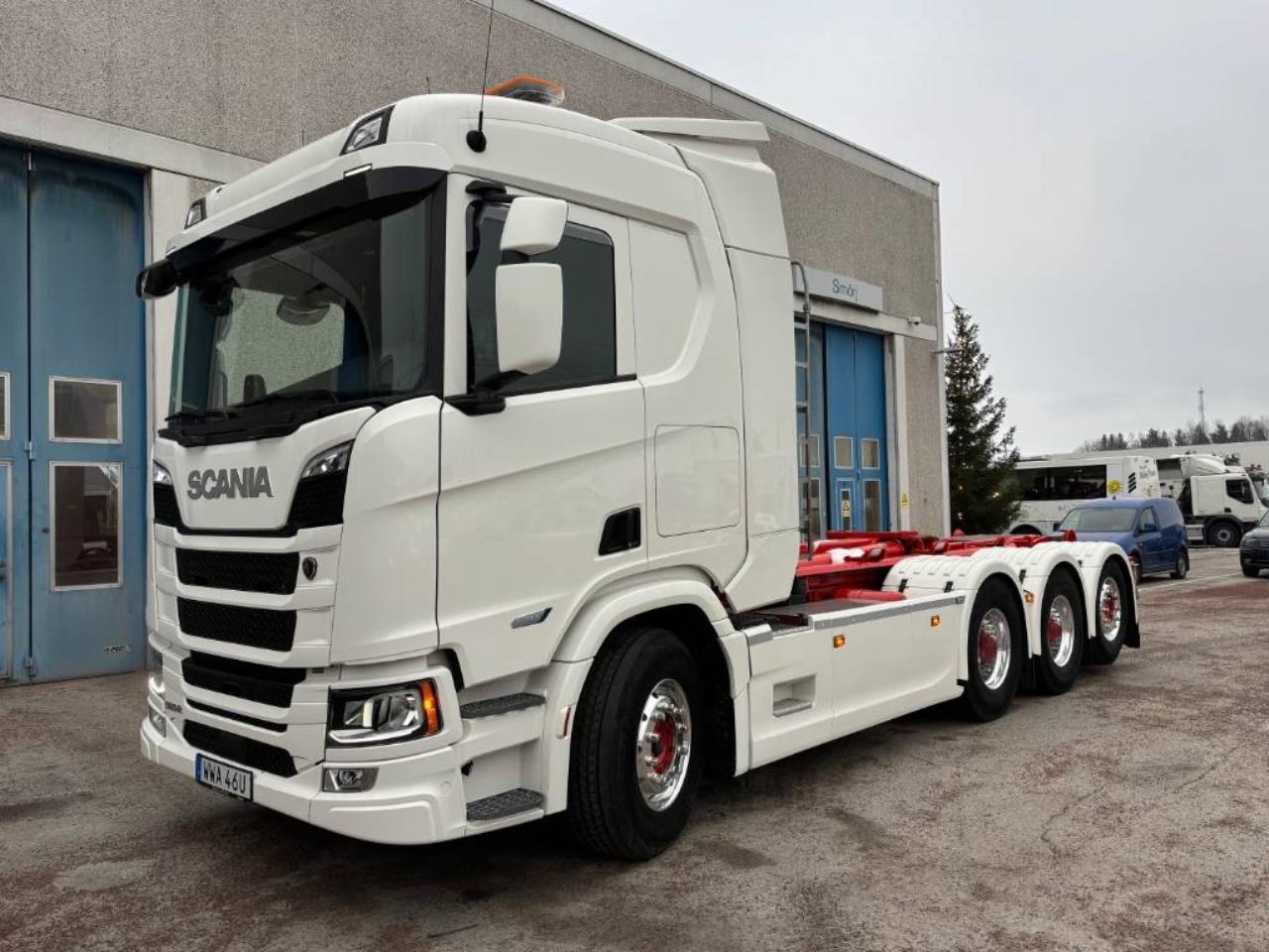 Scania R560 8x4 Tridem Hiab 26ton Lastv&auml;xlare 2023 - Krok/Lastv&auml;xlare
