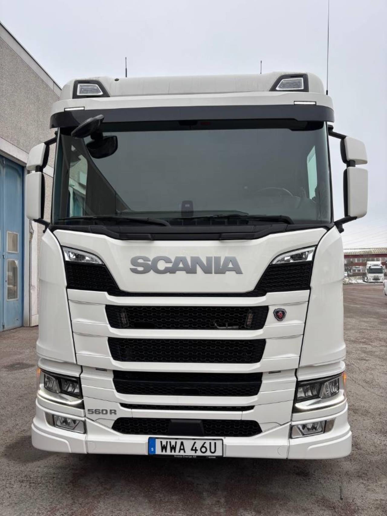 Scania R560 8x4 Tridem Hiab 26ton Lastv&auml;xlare 2023 - Krok/Lastv&auml;xlare