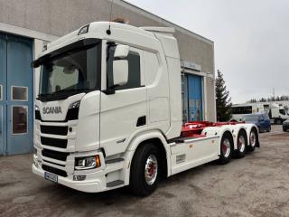 Scania R560 8x4 Tridem Hiab 26ton Lastv&auml;xlare