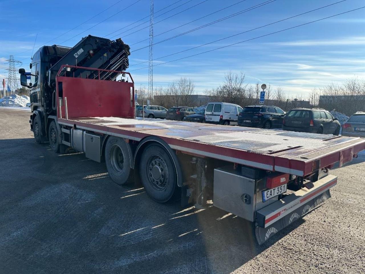 Scania R520 Kranbil Bodbil HIAB 855E-8 HIPRO 2014 - Kran