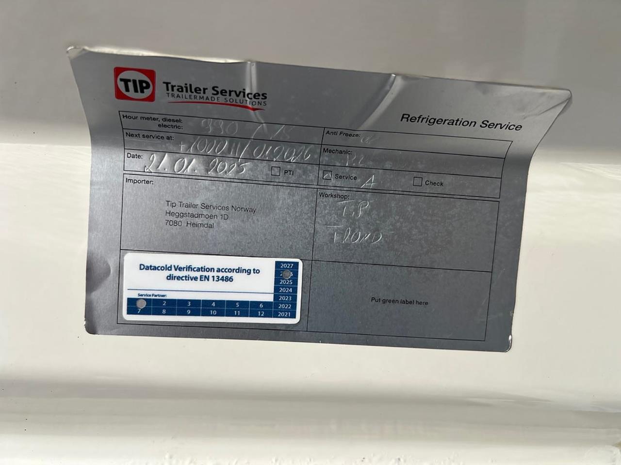 Scania P360 4x2 Kyl/Frysbil, Korridorbil, 2 Zons 2018 - &Ouml;vrigt