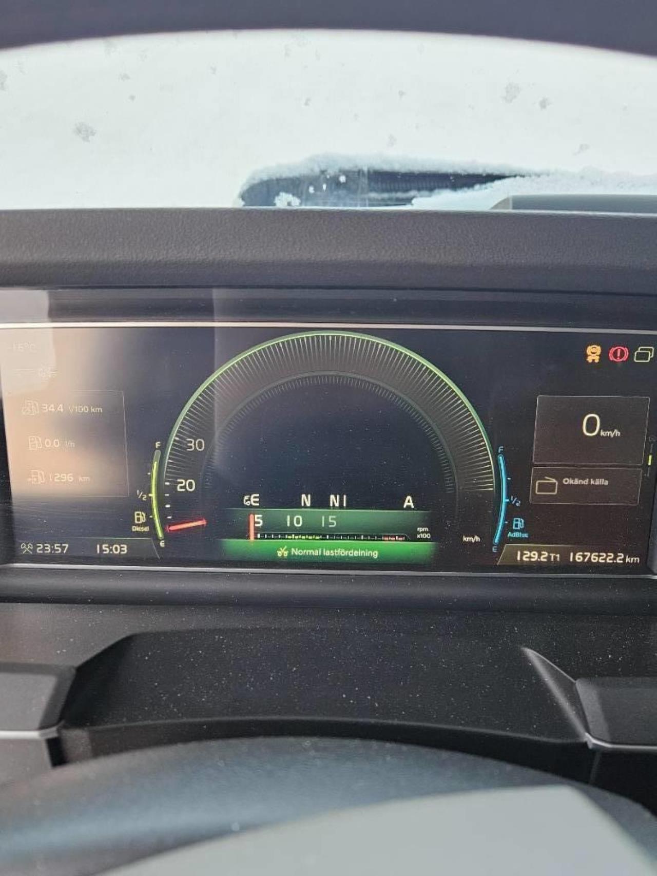 Volvo FH540 Flisekipage A-trans 2023 - Flis