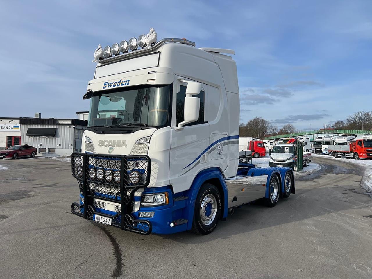 Scania R500 6x2 Dragbil ADR Klassad & Kompressor Euro 6 2021 - Dragbil