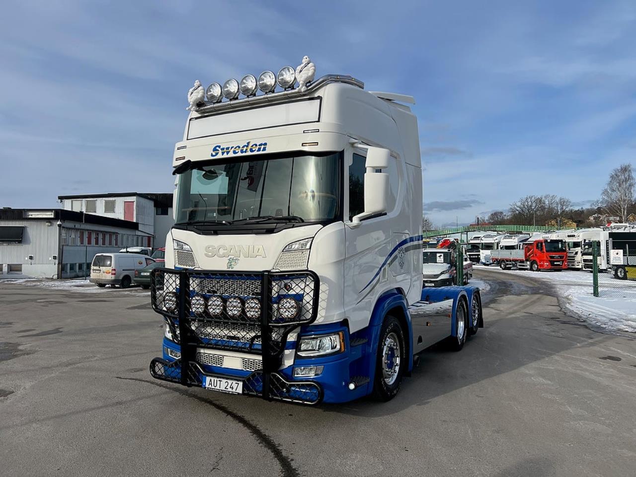 Scania R500 6x2 Dragbil ADR Klassad & Kompressor Euro 6 2021 - Dragbil