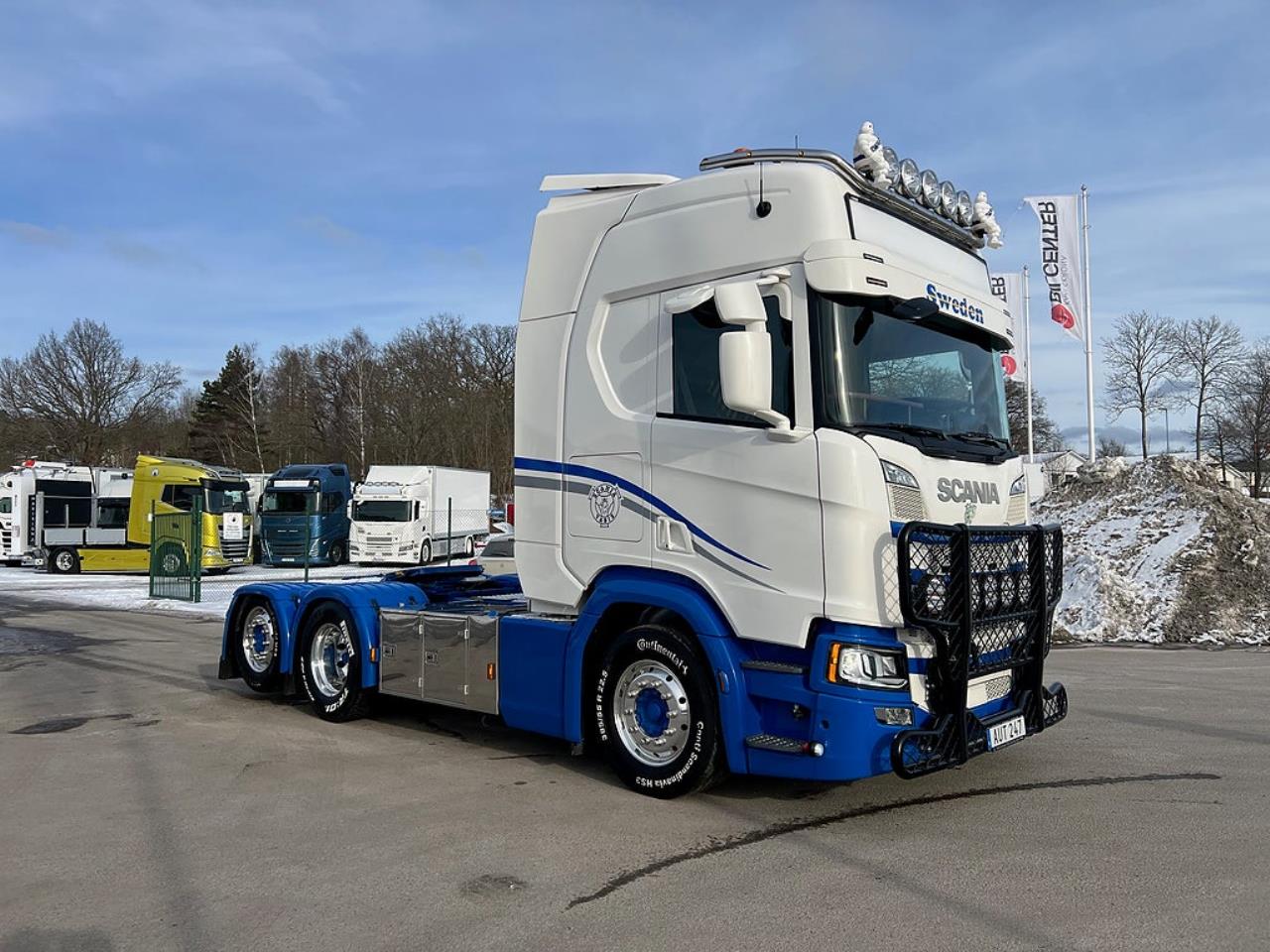 Scania R500 6x2 Dragbil ADR Klassad & Kompressor Euro 6 2021 - Dragbil