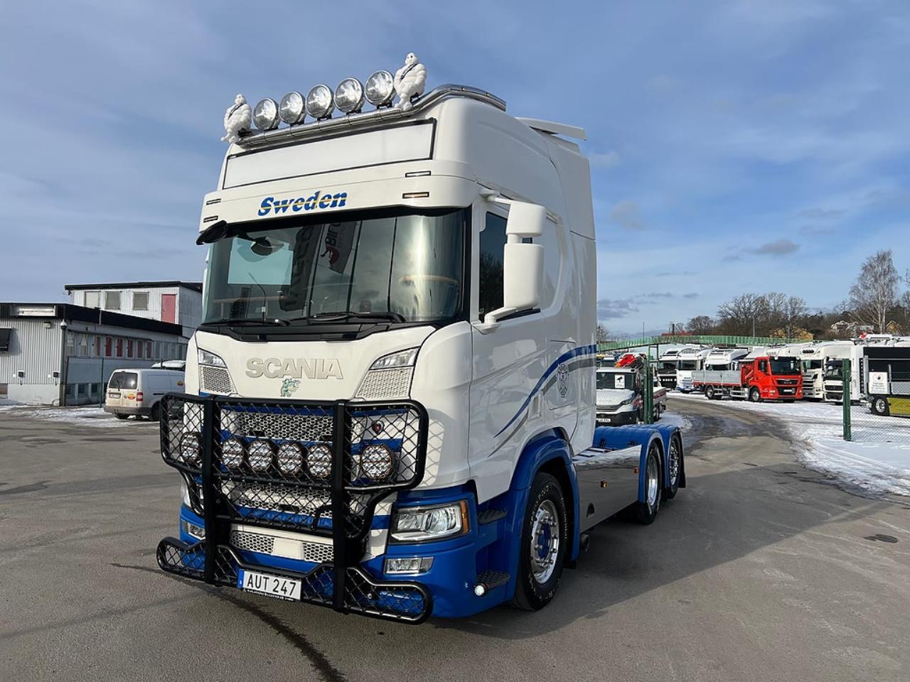 Scania R500 6x2 Dragbil ADR Klassad & Kompressor Euro 6 2021 - Dragbil