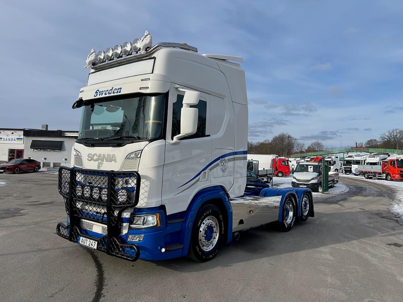 Scania R500 6x2 Dragbil ADR Klassad & Kompressor Euro 6 2021 - Dragbil