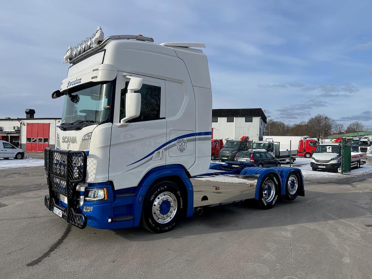 Scania R500 6x2 Dragbil ADR Klassad & Kompressor Euro 6 2021 - Dragbil