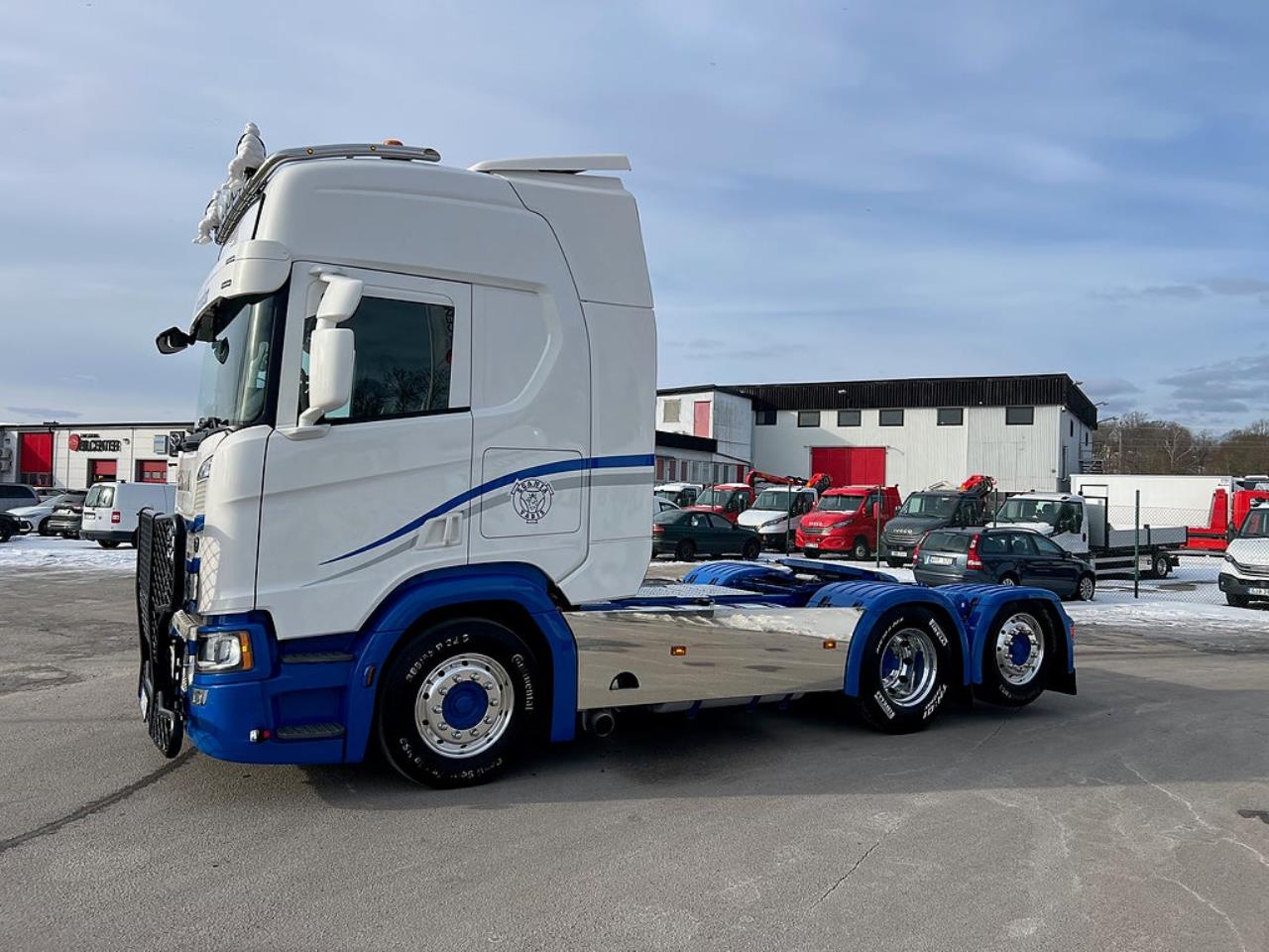 Scania R500 6x2 Dragbil ADR Klassad & Kompressor Euro 6 2021 - Dragbil