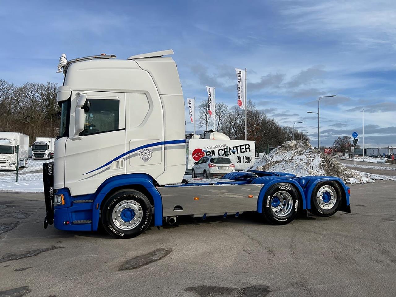 Scania R500 6x2 Dragbil ADR Klassad & Kompressor Euro 6 2021 - Dragbil