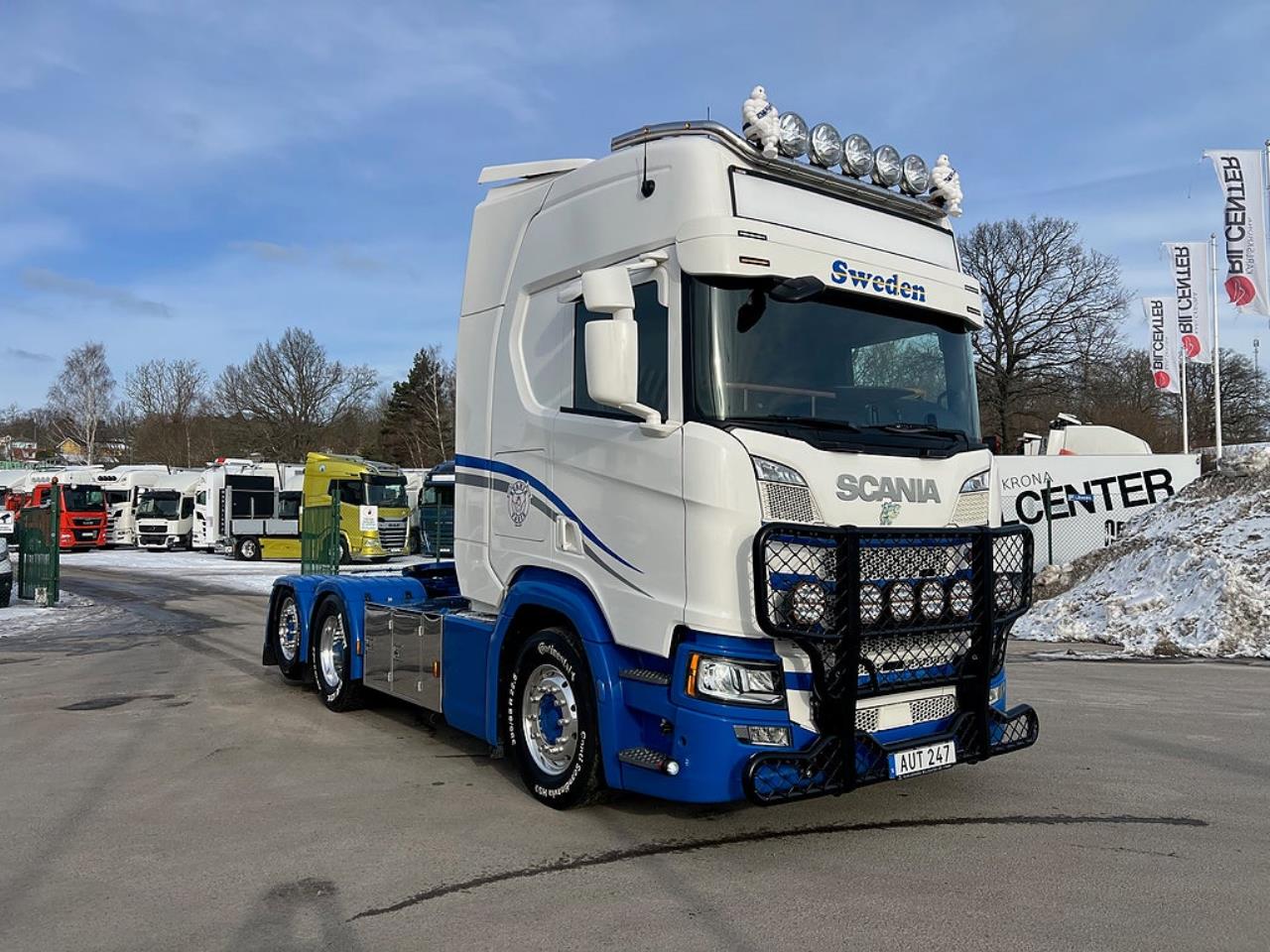 Scania R500 6x2 Dragbil ADR Klassad & Kompressor Euro 6 2021 - Dragbil