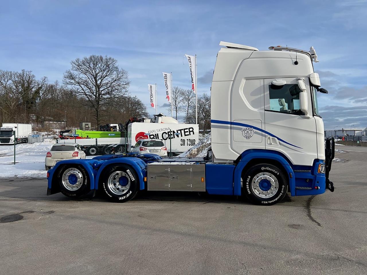 Scania R500 6x2 Dragbil ADR Klassad & Kompressor Euro 6 2021 - Dragbil