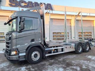 Scania R590 Timmerbil 6x4