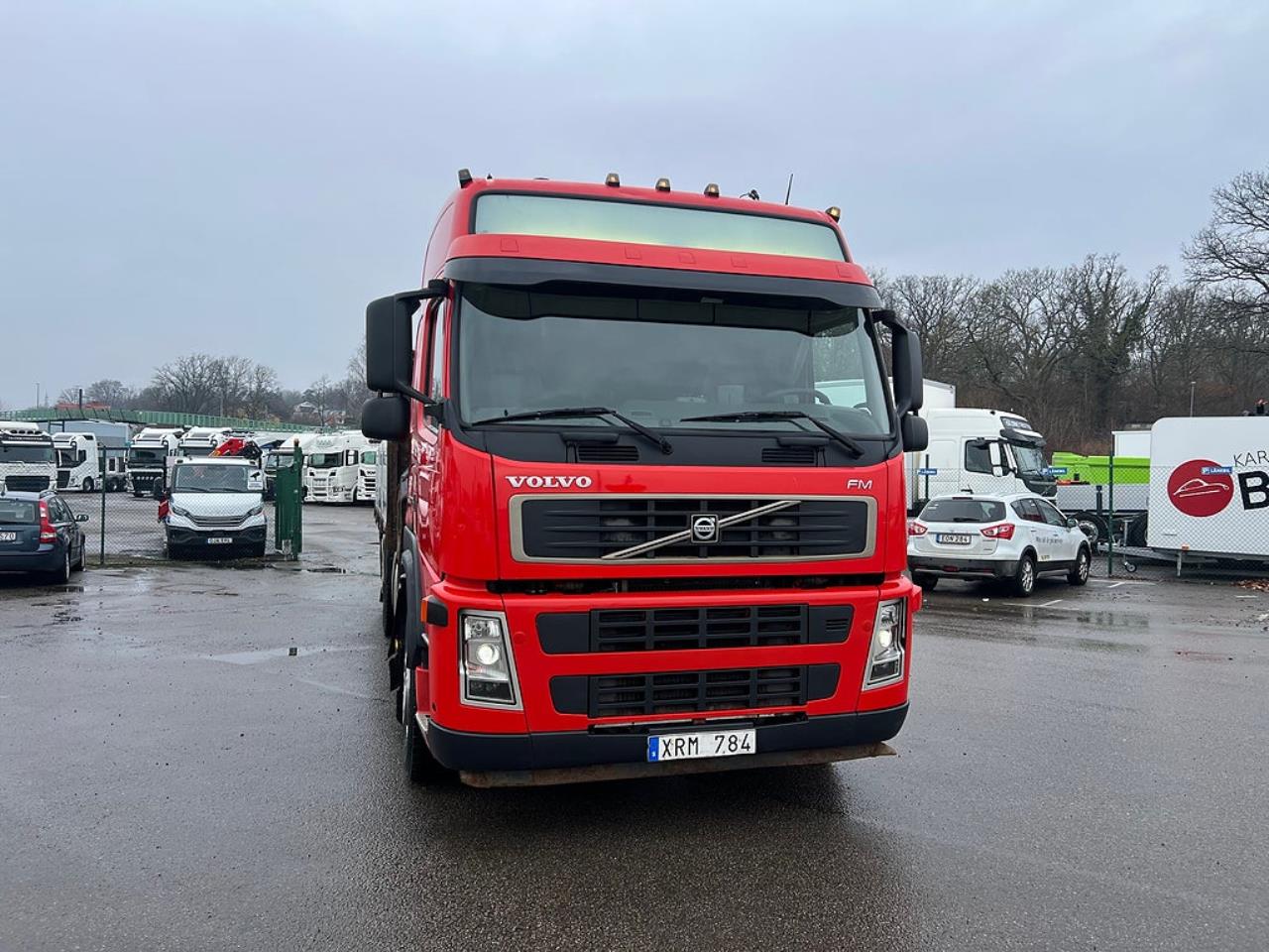 Volvo FM 400 6x2*4 Br&auml;dg&aring;rdsbil Kranbil Hiab 244E-7 Kran 2006 - Kran