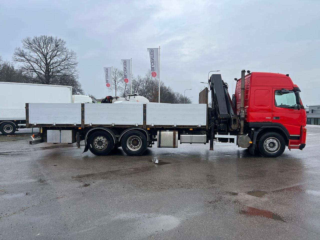 Volvo FM 400 6x2*4 Br&auml;dg&aring;rdsbil Kranbil Hiab 244E-7 Kran 2006 - Kran