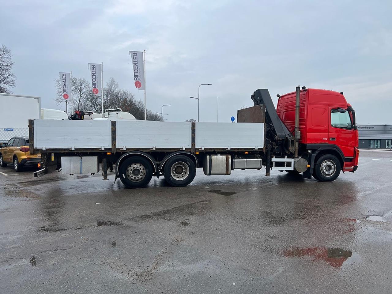 Volvo FM 400 6x2*4 Br&auml;dg&aring;rdsbil Kranbil Hiab 244E-7 Kran 2006 - Kran