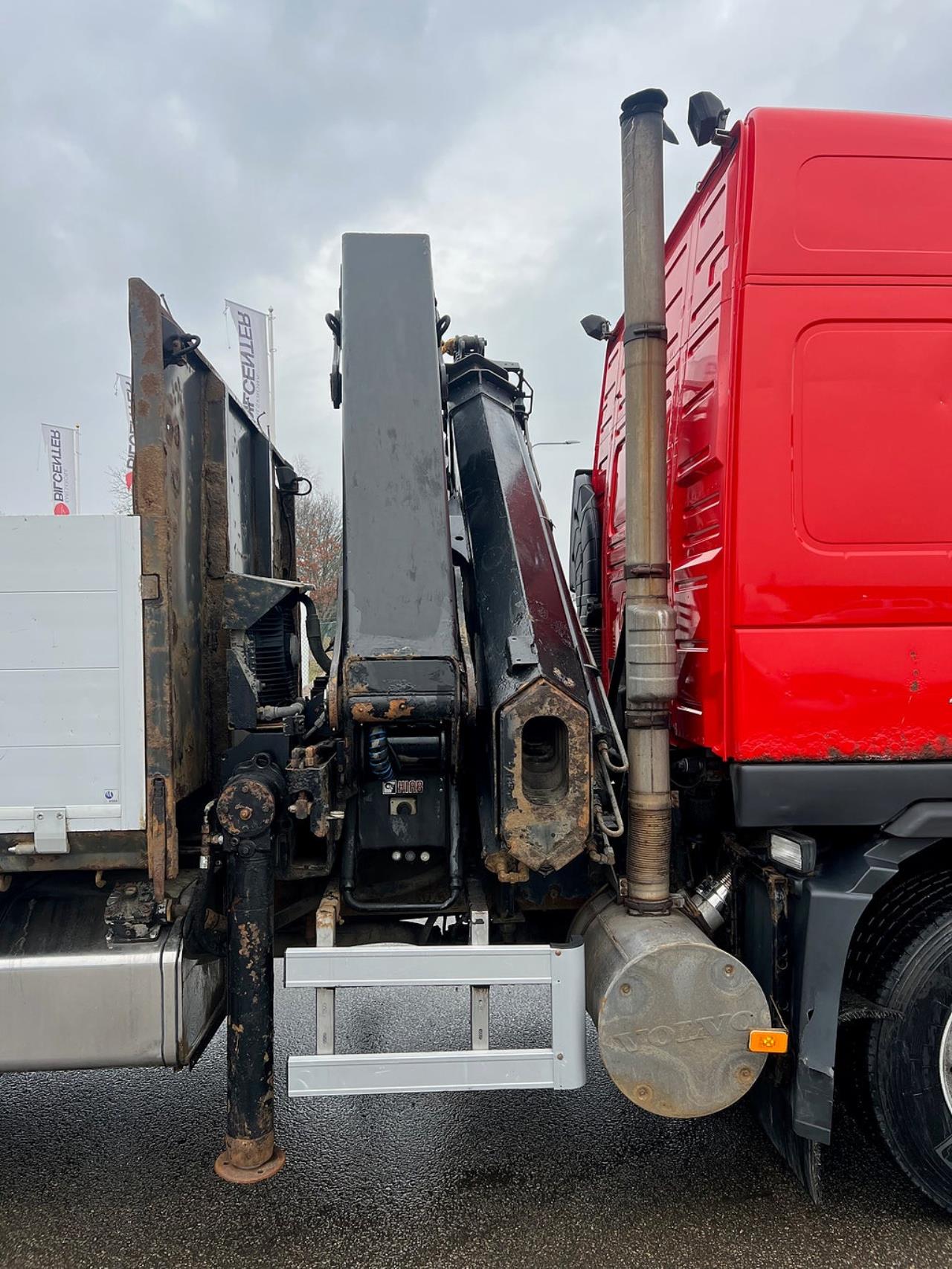 Volvo FM 400 6x2*4 Br&auml;dg&aring;rdsbil Kranbil Hiab 244E-7 Kran 2006 - Kran