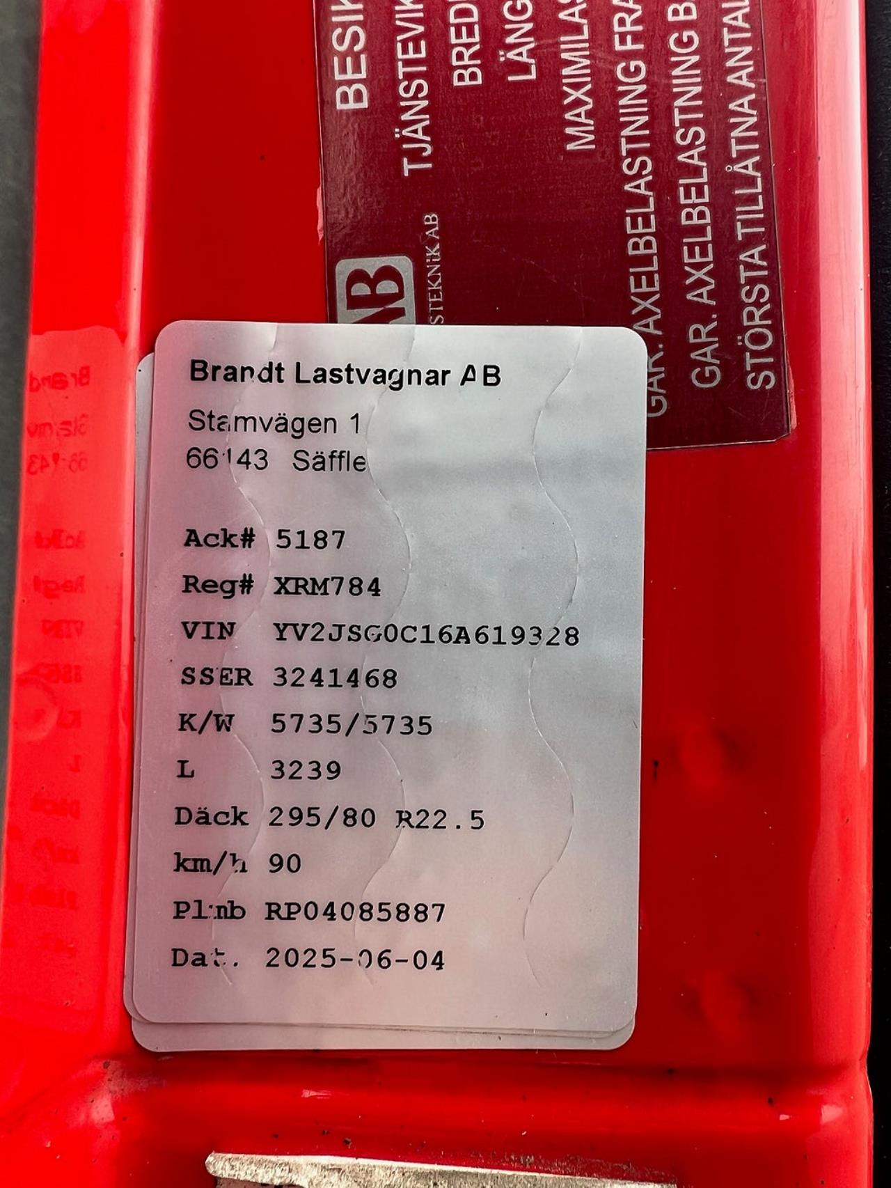 Volvo FM 400 6x2*4 Br&auml;dg&aring;rdsbil Kranbil Hiab 244E-7 Kran 2006 - Kran