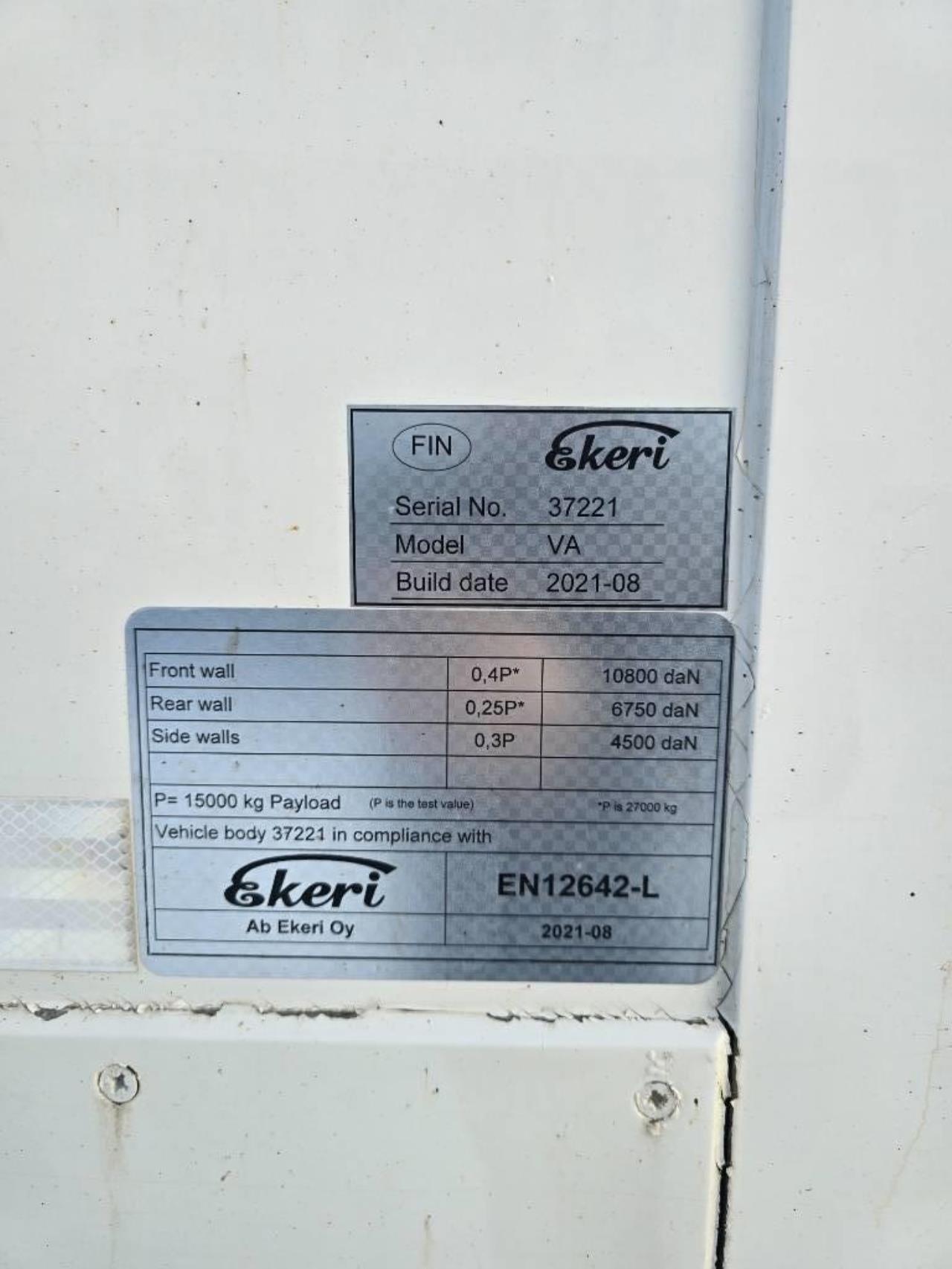 Volvo FH500 6x2 2021 - Sk&aring;p isolerat