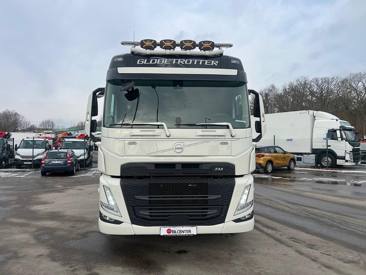 Volvo FM13 500 6x2*4 Kranv&auml;xlare Hiab Kran Komplett Skopa & Flak 2024 - Kran