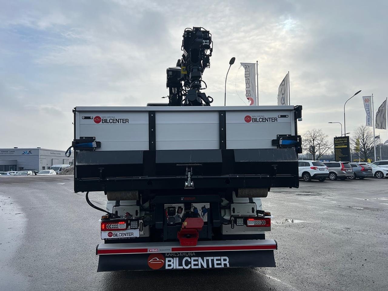 Volvo FM13 500 6x2*4 Kranv&auml;xlare Hiab Kran Komplett Skopa & Flak 2024 - Kran