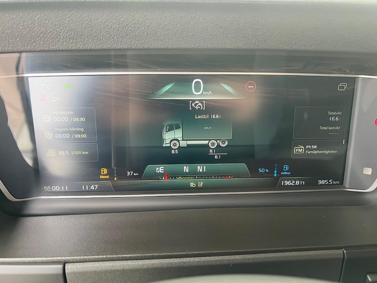 Volvo FM13 500 6x2*4 Kranv&auml;xlare Hiab Kran Komplett Skopa & Flak 2024 - Kran