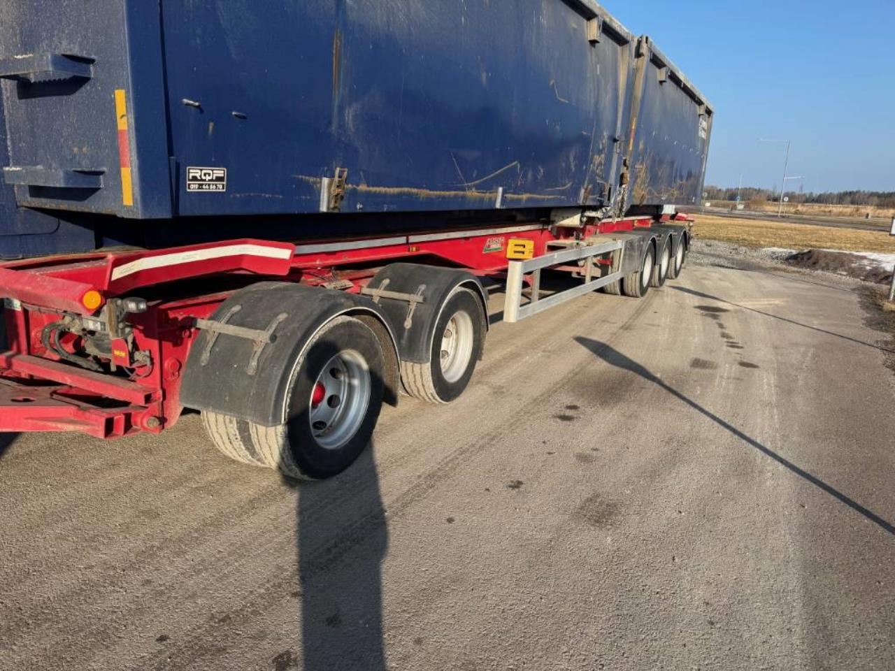 Scania R650 6x2 Joab Lastv&auml;xlare med Hackarps lastv&auml;xlarv 2020 - Krok/Lastv&auml;xlare