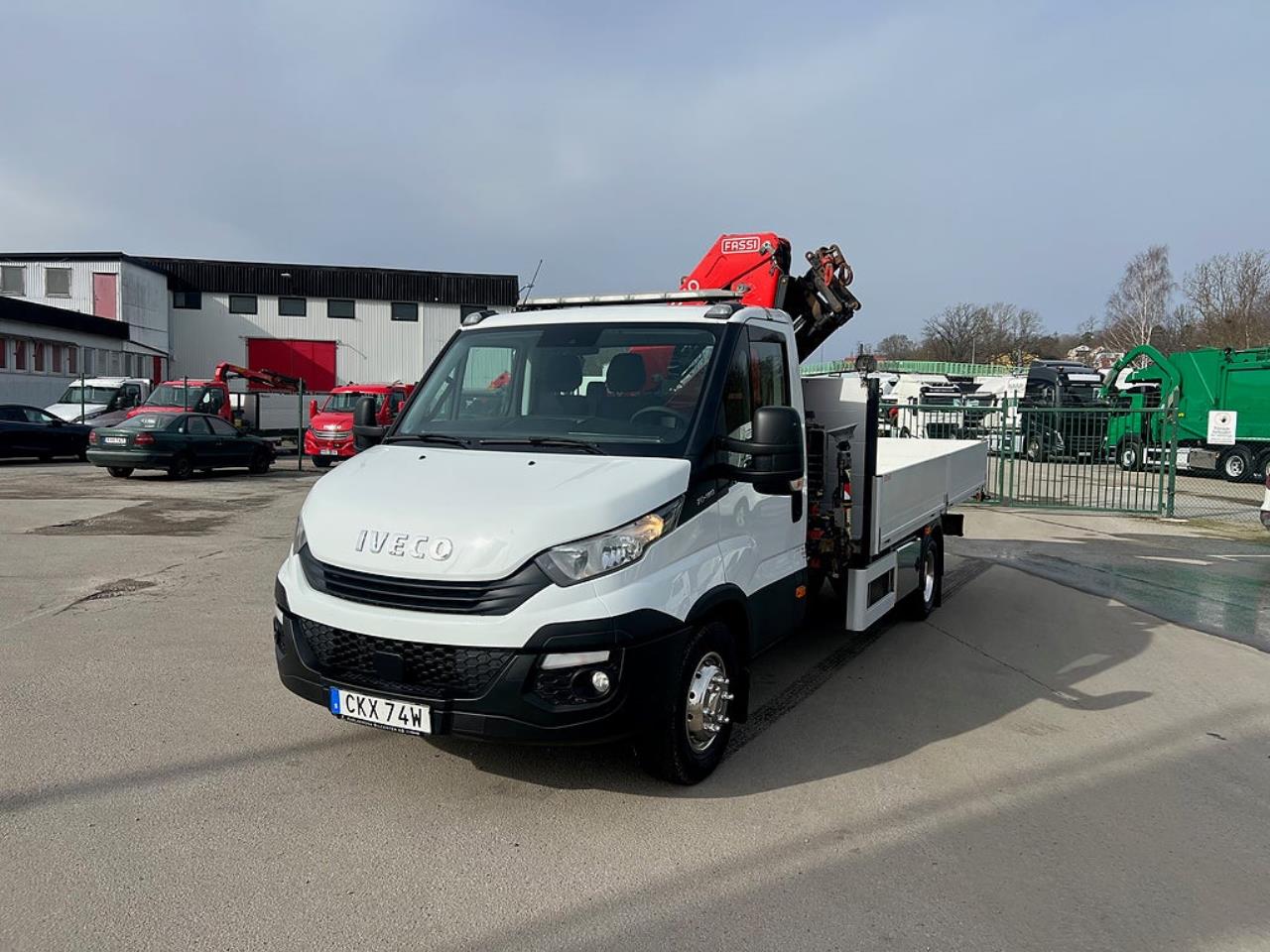Iveco Daily 72C18 4x2 Kranbil Fassi F70 Kran, Euro 6 2019 - Kran