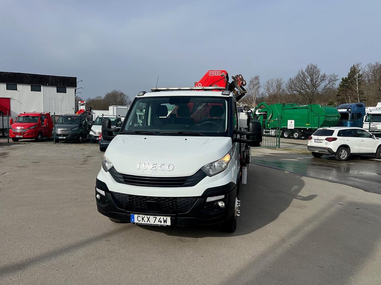 Iveco Daily 72C18 4x2 Kranbil Fassi F70 Kran, Euro 6 2019 - Kran