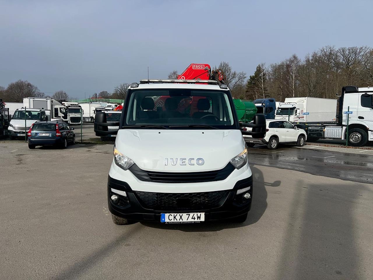 Iveco Daily 72C18 4x2 Kranbil Fassi F70 Kran, Euro 6 2019 - Kran