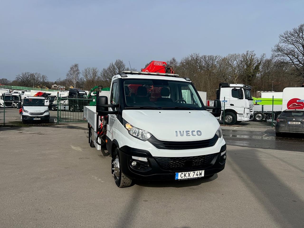 Iveco Daily 72C18 4x2 Kranbil Fassi F70 Kran, Euro 6 2019 - Kran