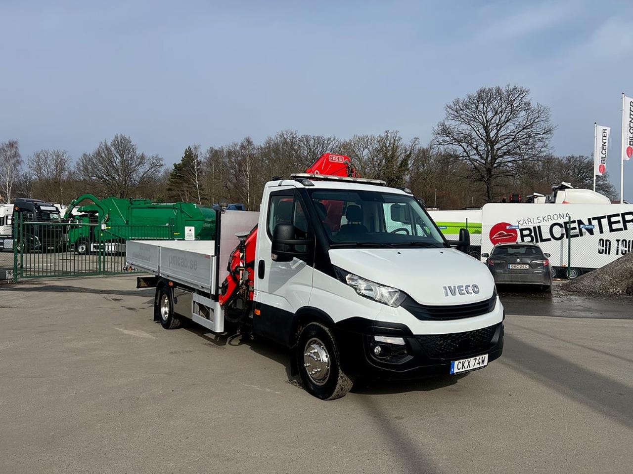 Iveco Daily 72C18 4x2 Kranbil Fassi F70 Kran, Euro 6 2019 - Kran