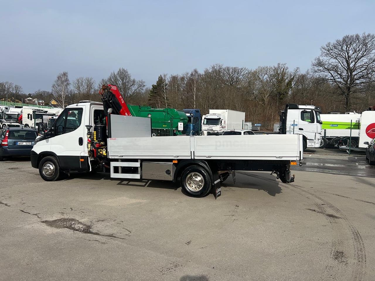 Iveco Daily 72C18 4x2 Kranbil Fassi F70 Kran, Euro 6 2019 - Kran