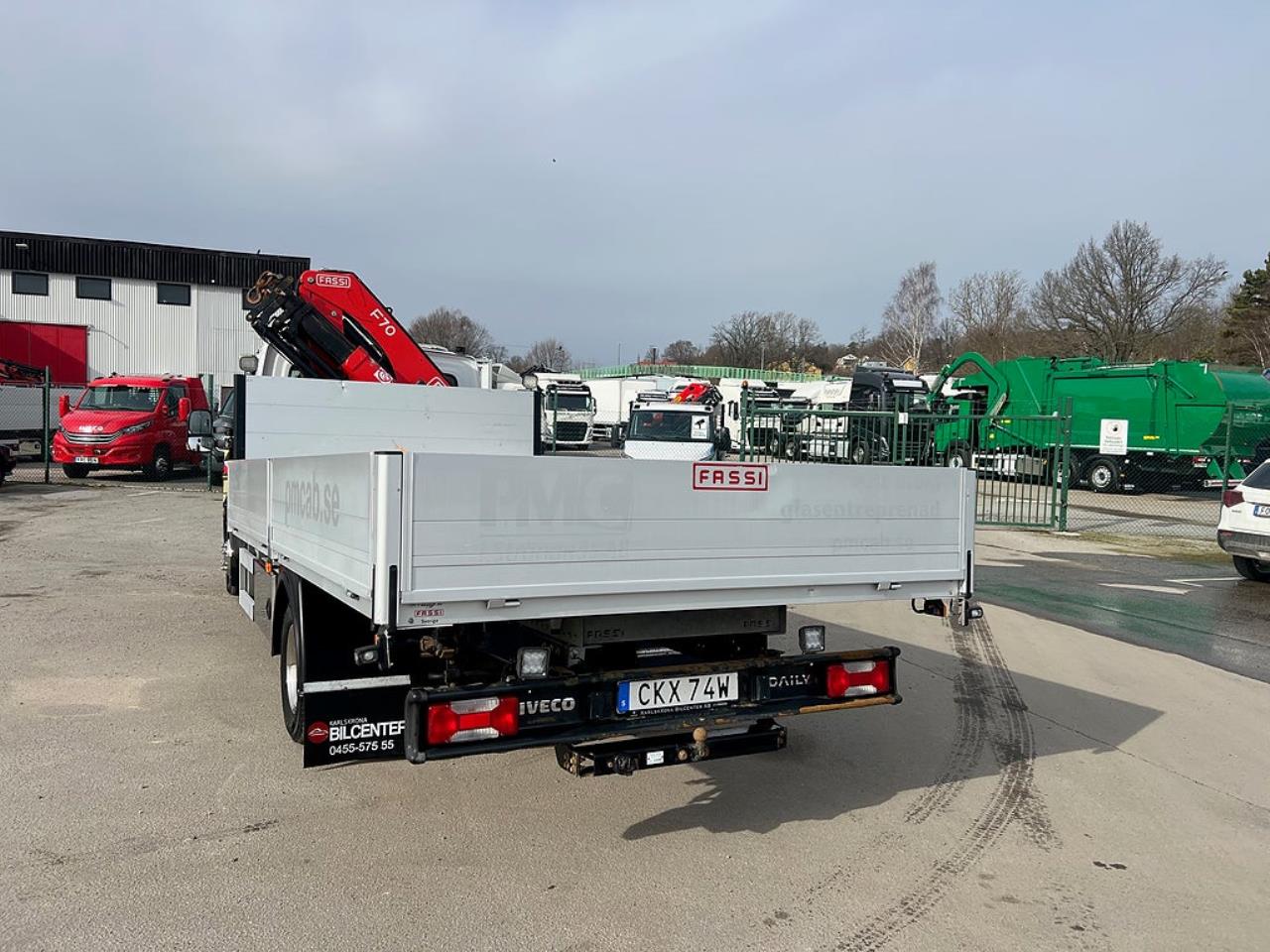 Iveco Daily 72C18 4x2 Kranbil Fassi F70 Kran, Euro 6 2019 - Kran