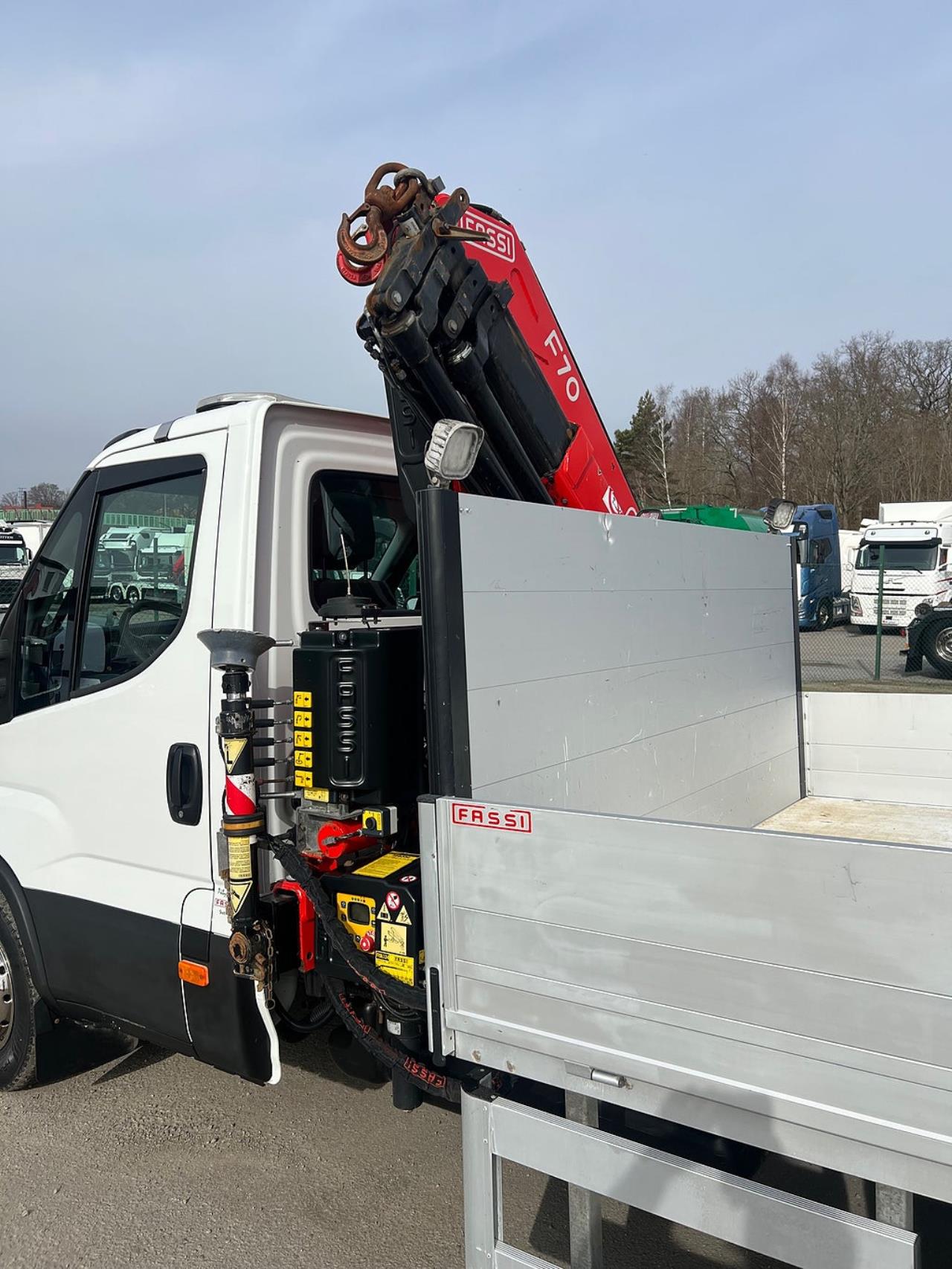 Iveco Daily 72C18 4x2 Kranbil Fassi F70 Kran, Euro 6 2019 - Kran