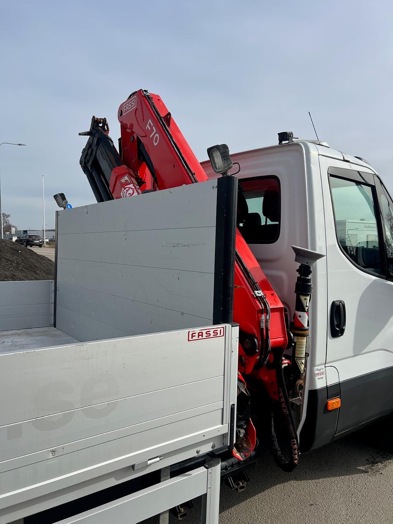 Iveco Daily 72C18 4x2 Kranbil Fassi F70 Kran, Euro 6 2019 - Kran