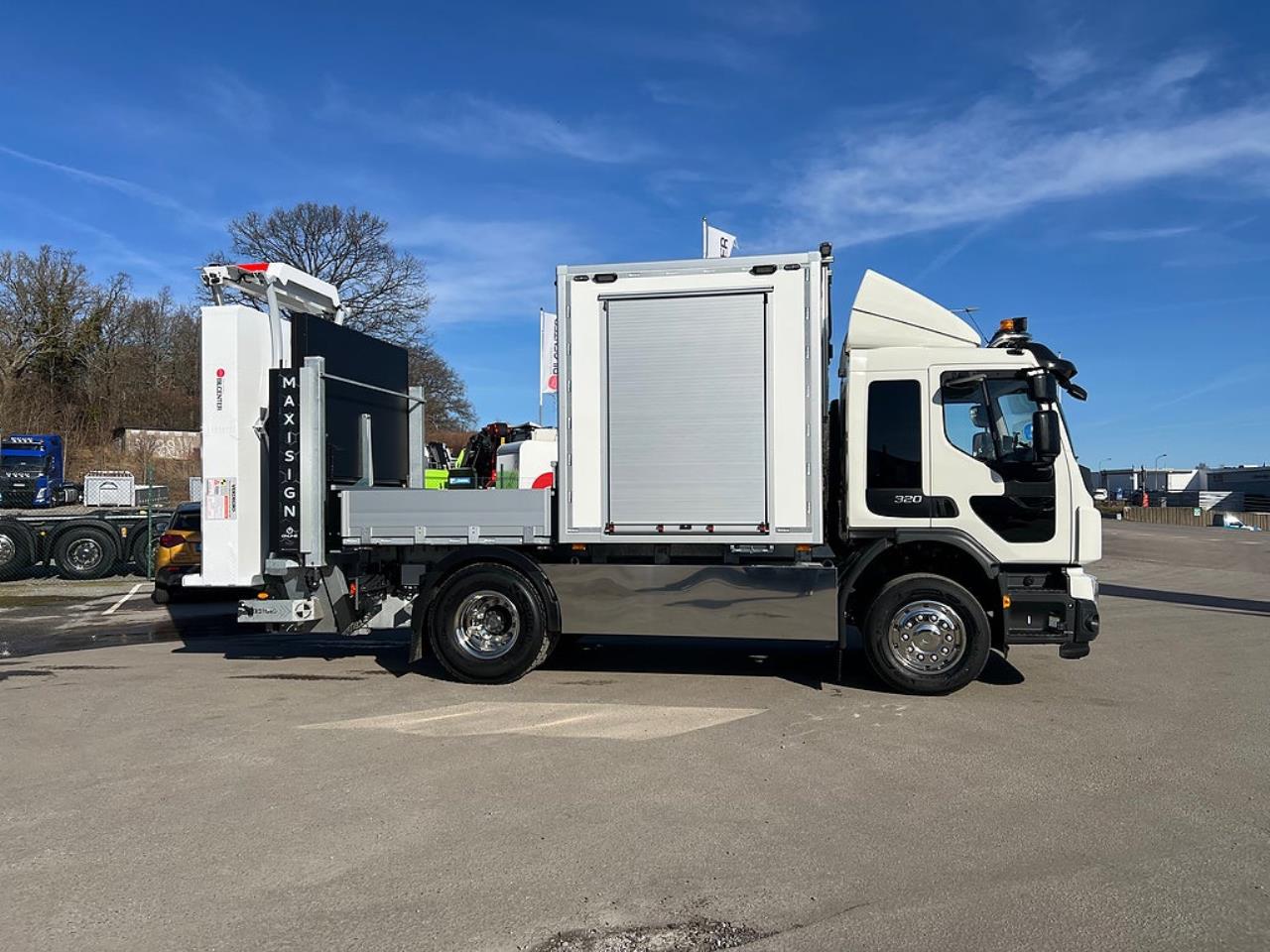 Volvo FE 320 4x2 TMA Bil Sk&aring;p MaxiSign Online & Verdegro 2023 - Sk&aring;p