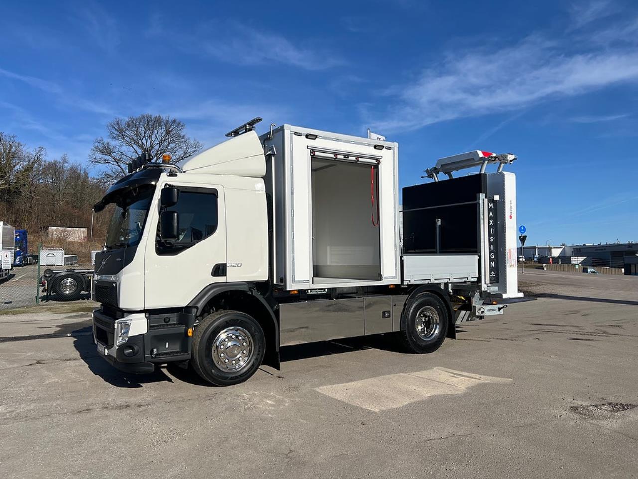 Volvo FE 320 4x2 TMA Bil Sk&aring;p MaxiSign Online & Verdegro 2023 - Sk&aring;p