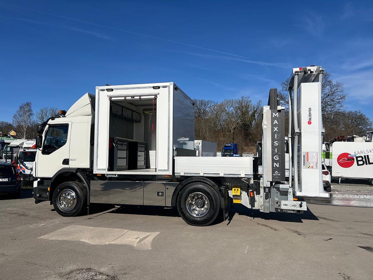 Volvo FE 320 4x2 TMA Bil Sk&aring;p MaxiSign Online & Verdegro 2023 - Sk&aring;p