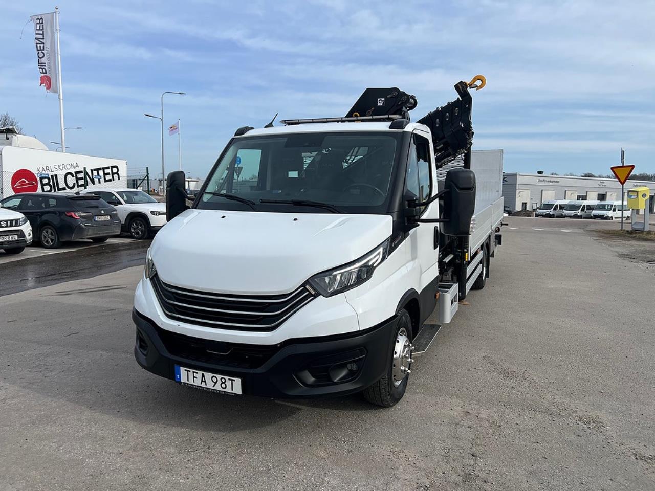 Iveco Daily 72C18 A8 Kranbil Hiab Kran & Z-Lift, Fullutrustad 2023 - &Ouml;vrigt
