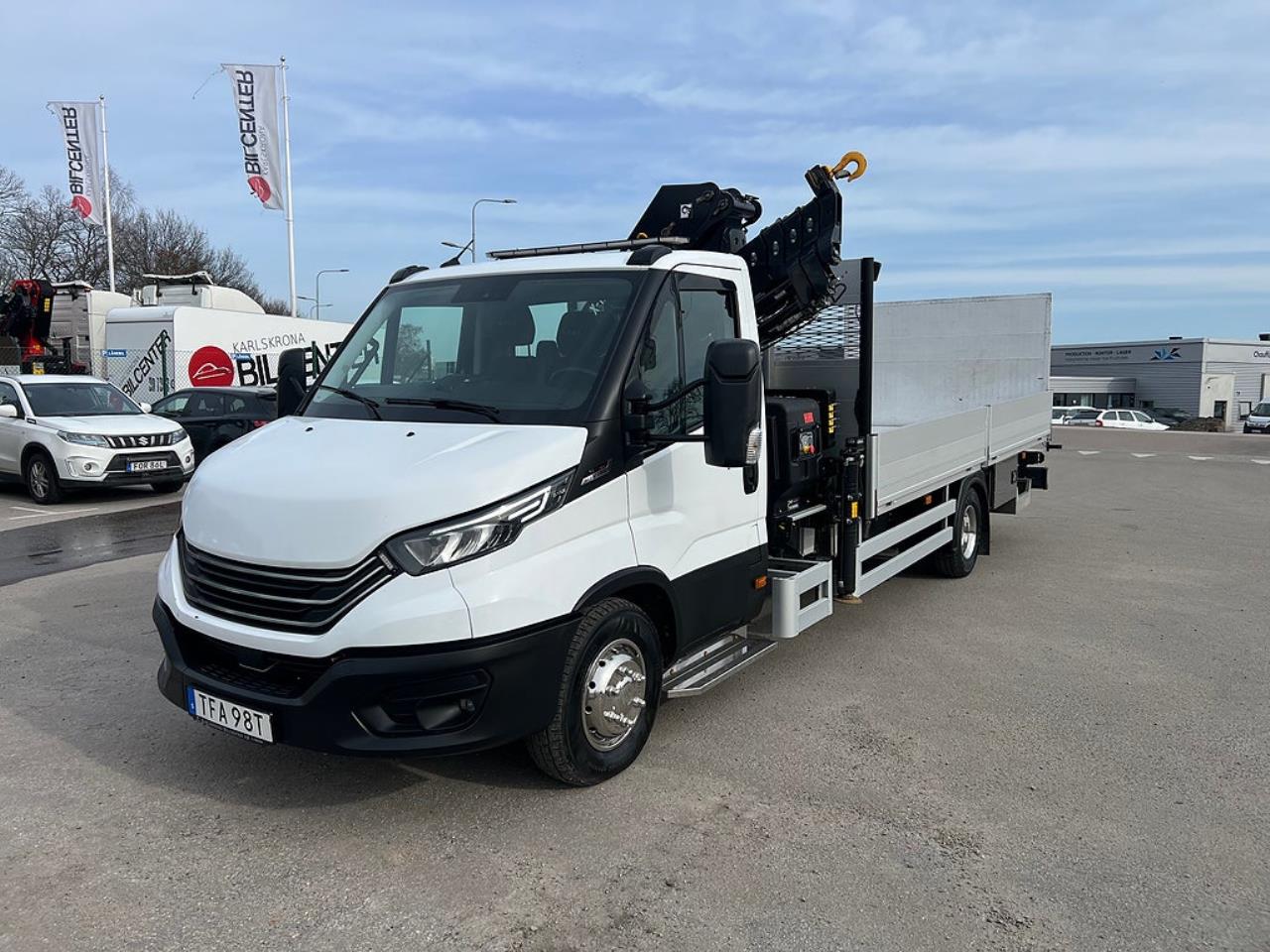 Iveco Daily 72C18 A8 Kranbil Hiab Kran & Z-Lift, Fullutrustad 2023 - &Ouml;vrigt