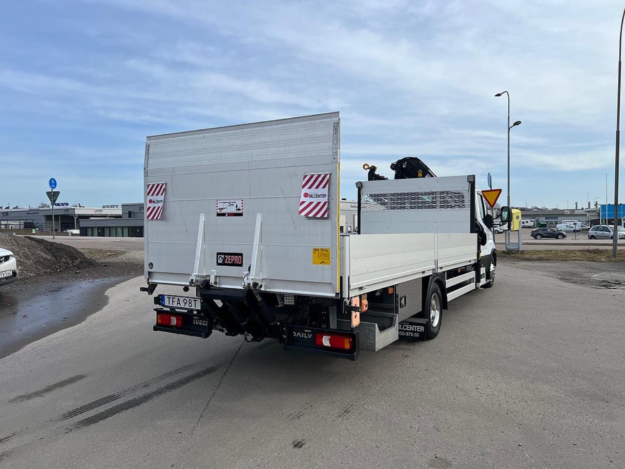 Iveco Daily 72C18 A8 Kranbil Hiab Kran & Z-Lift, Fullutrustad 2023 - &Ouml;vrigt