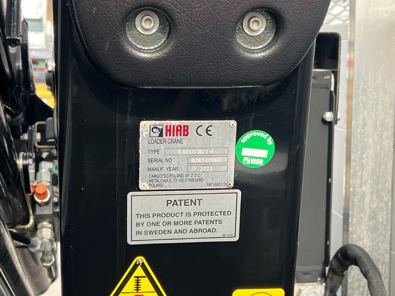 Iveco Daily 72C18 A8 Kranbil Hiab Kran & Z-Lift, Fullutrustad 2023 - &Ouml;vrigt