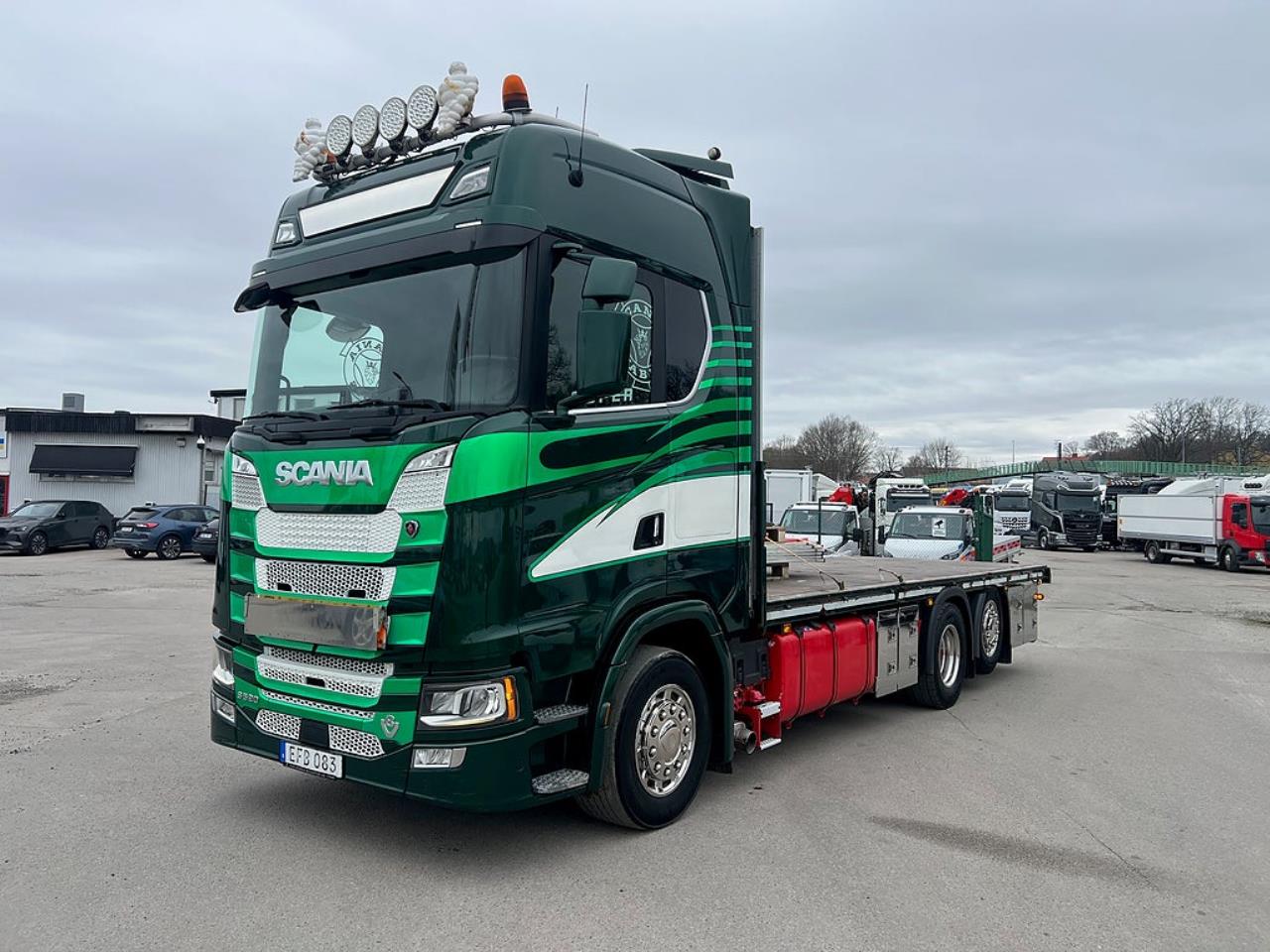 Scania S520 V8 6x2*4 Flakbil 2017 - Flak