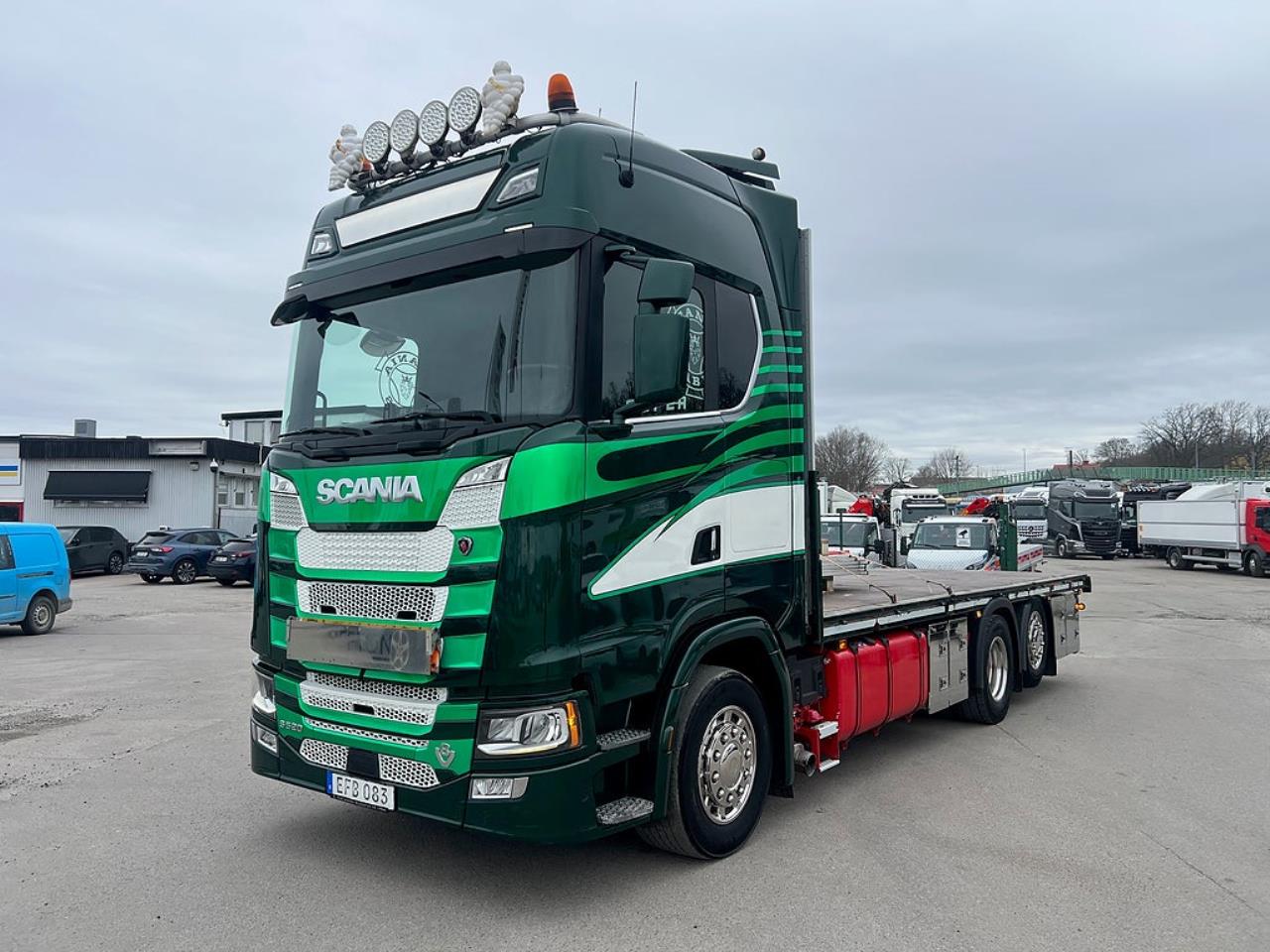 Scania S520 V8 6x2*4 Flakbil 2017 - Flak