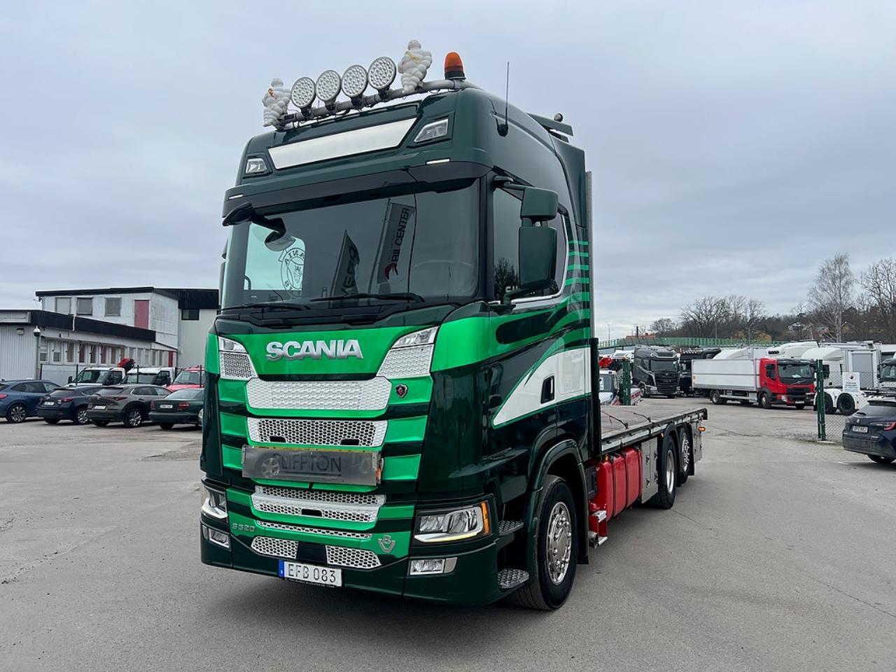 Scania S520 V8 6x2*4 Flakbil 2017 - Flak