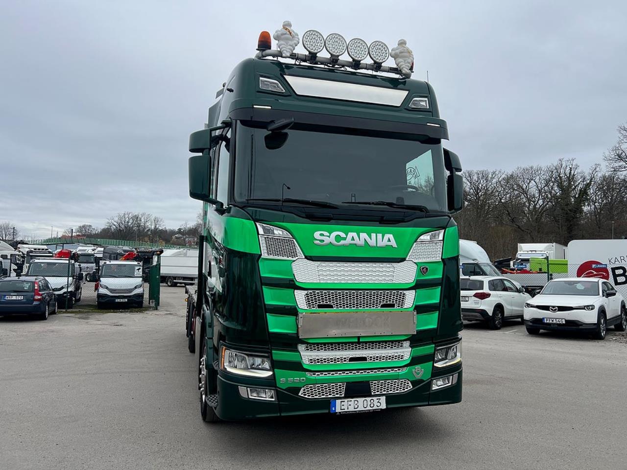 Scania S520 V8 6x2*4 Flakbil 2017 - Flak